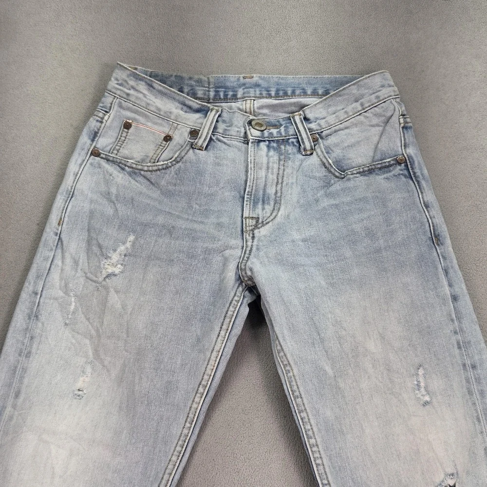 Japanese‎ Selvedge Jeans Womens Baggy Hip Hop Loose Tapered Fits 26x25